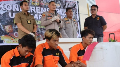 Tiga Pekerja Penyulingan Minyak Ilegal Yang Terbakar Ditangkap Polisi