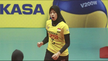 Potret Megawati Hangestri, Juru Gedor Indonesia yang Bikin Wilda Nurfadhilah Menangis Jelang Final AVC Challange 2023