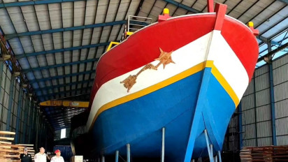 Mencengangkan! Dedengkot Ponpes Al Zaytun Punya Kapal Tradisional Super Besar