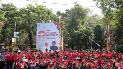 Sambut Hari Bhayangkara, Polda Bali Gelar Fun Run Difabel dan Fun Run 10K
