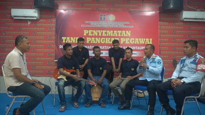 Tunjukan Bakat Seni, 5 Napi Bentuk Grup Band Dibalik Jeruji Besi