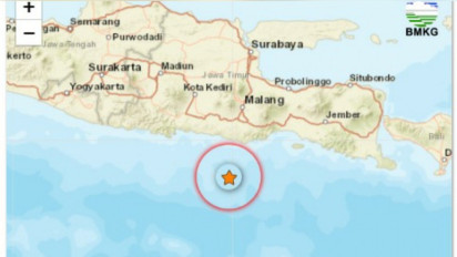 Gempa Bumi Tektonik M 4,7 Guncang Kabupaten Malang, Getaran Dirasakan hingga Trenggalek
