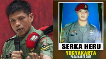 Nyawa Dibayar Nyawa, Serda Ucok Balas Kematian Serka Heru Santoso yang Dibunuh Preman, Pelaku Dibantai dengan Cara Ini
