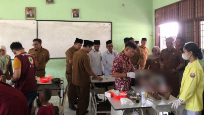 260 Anak Ikuti Khitanan Massal yang Dilaksanakan Baznas Kota Binjai