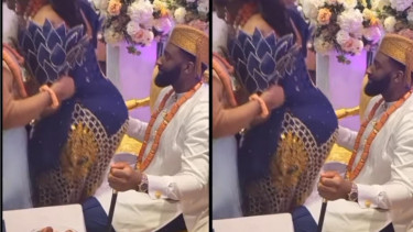 Tradisi Unik Suku Urhobo, Pengantin Wanita Dipangku Pengantin Pria