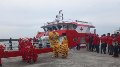 Kapal Rumah Sakit Apung Laksamana Malahayati Berikan Pelayanan Kesehatan Gratis Warga Medan