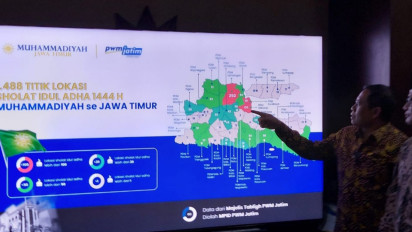 Muhammadiyah Jatim Siapkan 1488 Titik Lokasi Sholat Idul Adha di Seluruh Jatim                nnnnn