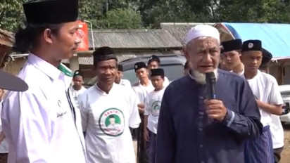 Santri Dukung Ganjar Bikin Pelatihan Pembuatan Pupuk Organik di Lebak
