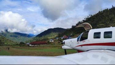 Penerbangan Pesawat Bersubsidi Dihentikan, Warga Distrik Alama Papua Menjerit
