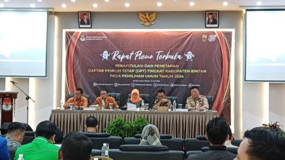 KPU Catat 3.668 Pemilih di Bintan Belum Miliki KTP Elektronik