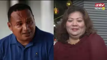 John Kei dan istri, Yulianti Kei.