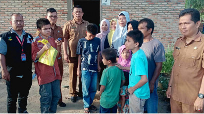 Akhirnya 5 Penderita Gangguan Penglihatan Sekeluarga Dirujuk ke RSUP Adam Malik Medan