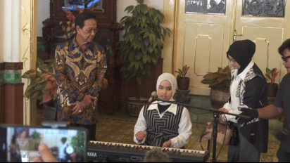 Putri Ariani Persembahkan Lir Ilir Untuk Sri Sultan