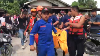 Cari Kerang di Sungai Siak, 2 Pelajar Sekolah Dasar Tenggelam Ditemukan Tewas