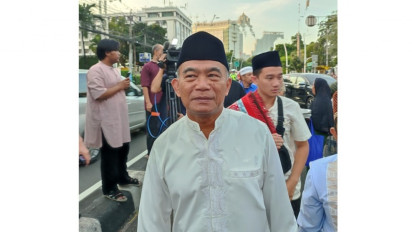 Menko PMK Muhadjir Effendy Salat Idul Adha di Kantor PP Muhammadiyah, Berharap Semarakkan Toleransi