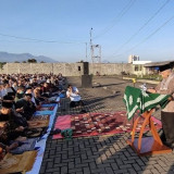 Amien Rais Menjadi Khotib Sholat Idul Adha di Bandung