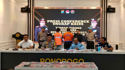 Lempar Sabu ke dalam Rutan Kelas II B Ponorogo, Dua Pelaku Berhasil Diamankan