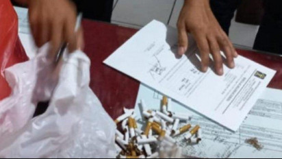 Petugas Lapas Kelas 1 Malang Gagalkan Penyelundupan Rokok Berisi Narkoba