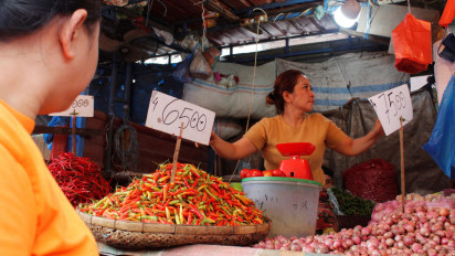 Harga Cabai dan Bawang Melonjak di Pasar Tradisional Medan Menjelang Idul Adha