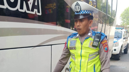 Naas! Terlindas Bus Pariwisata, Lansia Penumpang Motor asal Banyuwangi Tewas
