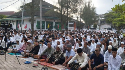 Ribuan Warga Muhammadiyah Aceh Shalat Idul Adha di Kampus Unmuha dan 3 Lokasi Lainnya di Aceh