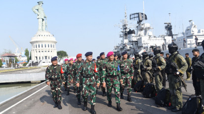5900 Prajurit TNI AL Dikirim ke Laut Jawa, Ukur Kesiapsiagaan Pasukan dan Alutsista