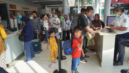 H-1 Idul Adha, Jumlah Penumpang KA di Daop 8 Surabaya Capai 20.688 Orang