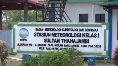 BMKG Jambi Temukan Peningkatan Titik Panas