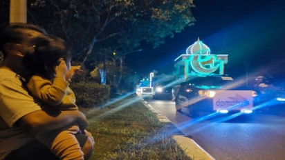 Semarakkan Perayaan Idul Adha, Warga Palangkaraya Ikuti Pawai Takbir