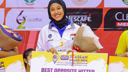 Momen Sederhana Atlet Voli Cantik Megawati Hangestri Pertiwi Rayakan Lebaran Idul Adha 1444H Bersama....