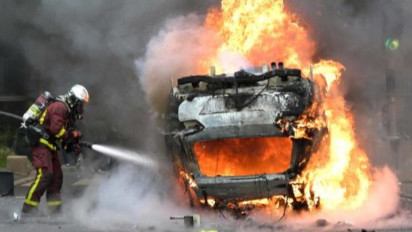 Nahel Tewas Ditembak Polisi Prancis, Kota Clamart Mencekam Akibat Demo Anarkis