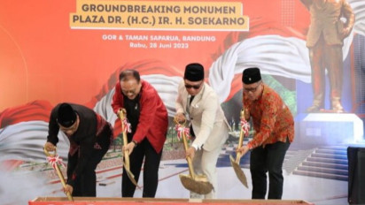 Bakal Ada Patung Bung Karno Tertinggi di Bandung, Telan Biaya Pembangunan Rp14,5 Miliar