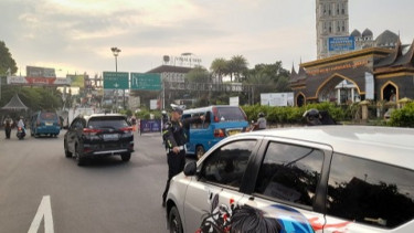 Libur Iduladha, Satlantas Polres Bogor dan Dishub Berlakukan Ganjil-Genap ke Puncak