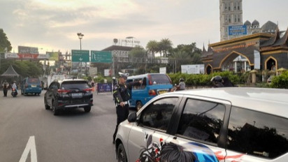 Libur Iduladha, Satlantas Polres Bogor dan Dishub Berlakukan Ganjil-Genap ke Puncak