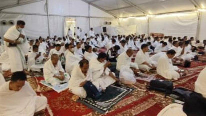 Jemaah Haji Dikabarkan Kekurangan Suplai Makanan hingga Tenda, Janji Kemenag: Prioritaskan Layanan