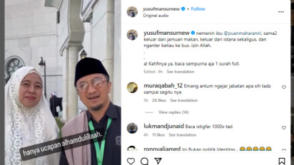 Mepet Puan Maharani di Tanah Suci dan Bikin Reels IG, Ustaz Yusuf Mansur Ucap Kalimat Begini, Netizen Langsung Komentar Pedas