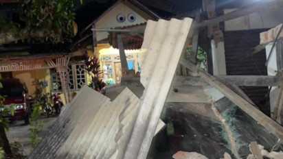 Inilah Dampak Kerusakan Akibat Gempabumi Mag 6.4 di Barat Daya Bantul Yogyakarta