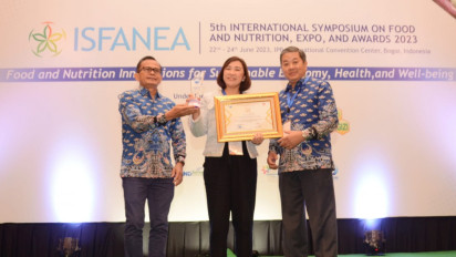 PERGIZI PANGAN Indonesia 2023 Beri Penghargaan Produk Inovatif kepada Produk AMDK Ini