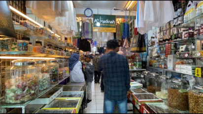 Jelang Kepulangan Jemaah Haji, Omzet Penjualan Oleh-oleh Khas Arab Saudi di Medan Meningkat 80 Persen