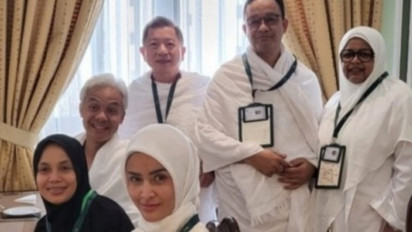 Anies Baswedan dan Ganjar Pranowo “Akur” di Mekkah, PKS: Semoga Allah Satukan