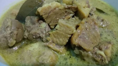 Resep Gulai Hijau Daging Sapi Bungo, Hidangan Khas untuk Momen Spesial