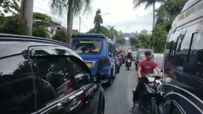 Arus Balik Idul Adha 1444 H, Garut Arah Bandung Macet!
