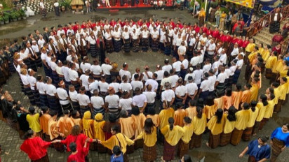 Ritual Budaya Gawi Sia dalam Bingkai NKRI