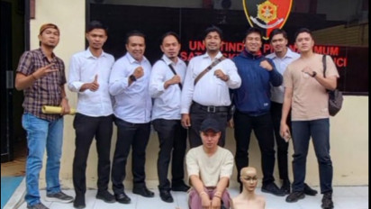 Viral Video Asusila Popo Sama Patung, TikTokers Asal Kerinci Jambi Ditangkap Polisi