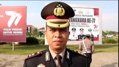 Momen HUT Bhayangkara ke 77, Polres Pringsewu Lampung Atensi Pemberantasan Kasus C3