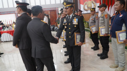 Perlombaan Hari Bhayangkara Ke 77 Sejajaran Polda Sumut, Polres Tanah Karo Raih Juara 2 Olah TKP Dan Juara 3 Inovasi Pelayanan Satpas SIM