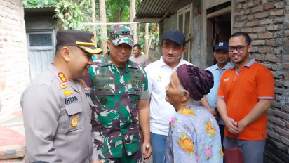 Aparat Turun ke Lapangan Perbaiki Rumah Terdampak Gempa Bumi Bantul