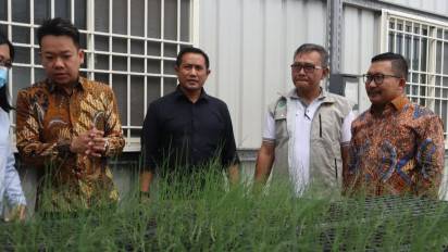 Bupati Banggai Kunjungi Karawang Lihat Pertanian Ala Taiwan