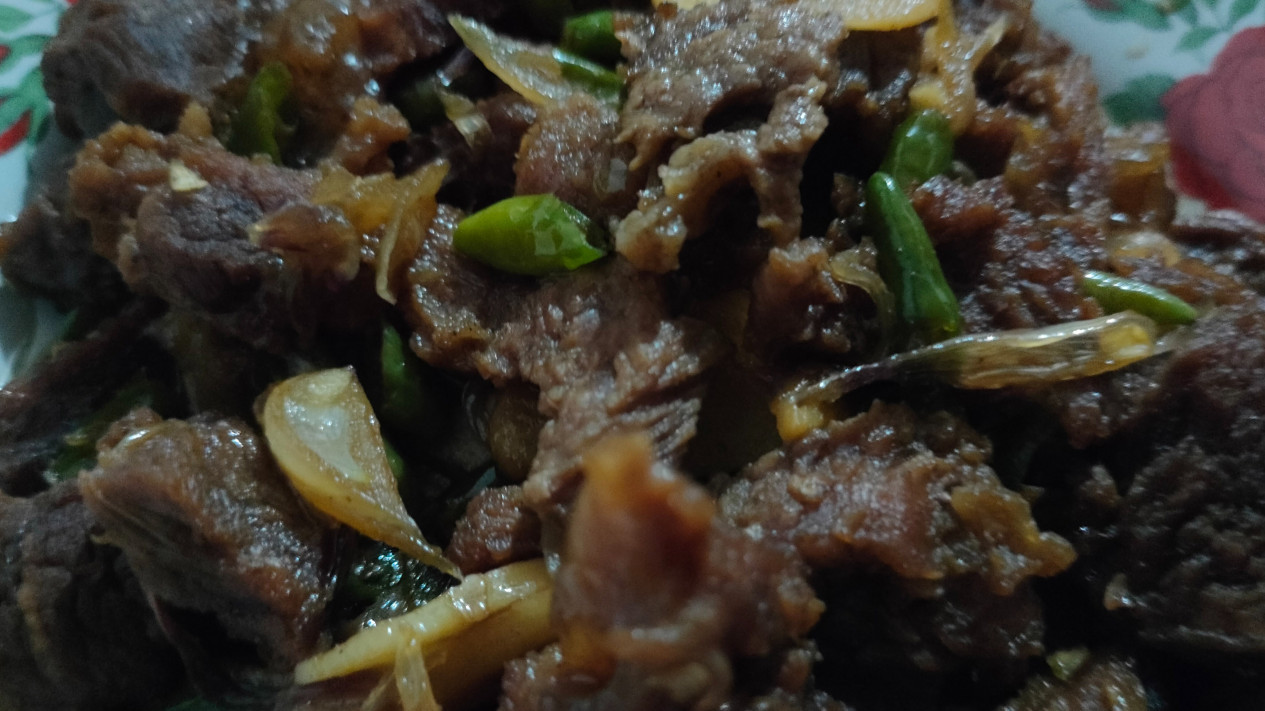 Daging Oseng Bumbu Pedas Cita Rasa Masakan Khas Musi Banyuasin
            - galeri foto