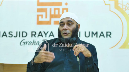 Jangan Langsung Diminum Jika Dapat Oleh-oleh Haji, dr. Zaidul Akbar Sarankan Untuk Lakukan ini Sebelum Minum Air Zam-zam